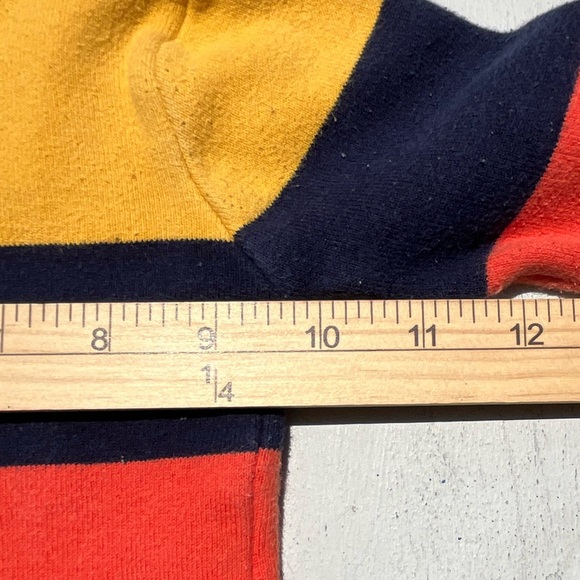 Baby Honey Sweater Multicolor Spell-Out NO SIZE Button Colorblock Fall Kid's - Picture 9 of 11